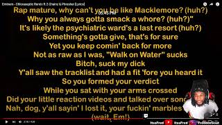 The Eminem Timeline  Eminem  Chloraseptic Remix ft 2 Chainz amp Phresher REACTIONBREAKDOWN [upl. by Dragon526]