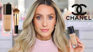 NEW CHANEL SUBLIMAGE LESSENCE DE TEINT FOUNDATION REVIEW [upl. by Gridley]