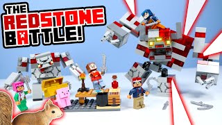 LEGO Minecraft DungeonsThe Redstone Battle Monstrosity Build Review [upl. by Aicilic]