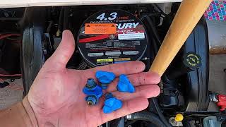 Boat Motor Drain Plugs  Where are my Motor Drain Plugs [upl. by Shoshana]