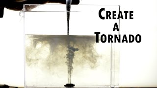 Create a Mini Tornado at Home  Easy DIY Water Vortex [upl. by Ydahs]