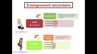 Le système scolaire français [upl. by Dranoc]