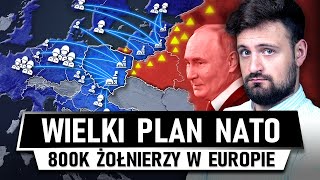 Plan NATO na 800 tysięcy żołnierzy kontra Rosja [upl. by Schonfield]