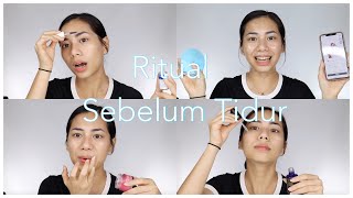 GET UNREADY WITH ME Night skincare routine  Abel Cantika [upl. by Cuthburt]