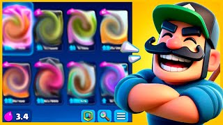 ESSE DECK IMPROVISADO ESTÃ ACABANDO COM TODOS OS OPONENTES NO CLASH ROYALE  DO LIXO AO LUXO 40 [upl. by Maghutte]