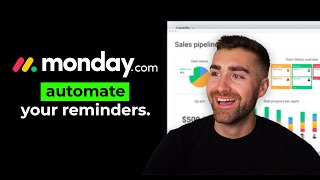 How To Automate Reminders In monday com [upl. by Norre]