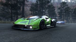 Driving Lamborghini Essenza SCV12  Forza Horizon 5  Racing Gameplay 1600 horses [upl. by Mylan297]