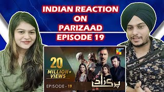 Parizaad Episode 19  HUM TV  Drama  Indian Reaction [upl. by Dnilasor]