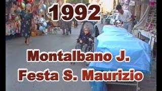 1992  Montalbano Jonico  Festa S Maurizio [upl. by Aleik]