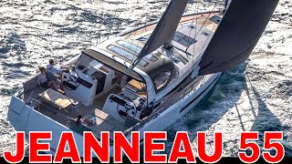 2023 JEANNEAU 55 The monohull that will KILL catamarans [upl. by Ynney516]