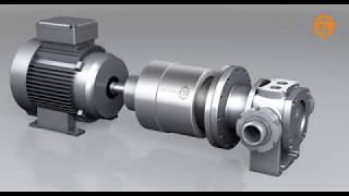 MINEXS Magnetic coupling assembly  disassembly  KTR Systems [upl. by Aksel708]