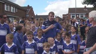 St Johns CLG at Opening Parade of West Belfast Feile [upl. by Hollinger]