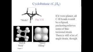 Conformations of Alkanes and Cycloalkanes Lesson Five [upl. by Adli575]