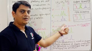 Part 15 NMR  Spin Decoupling  Double Resonance  NMR Spectroscopy [upl. by O'Rourke999]