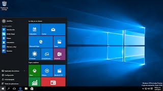 Configuración del Menú inicio en Windows 10 [upl. by Neelik]