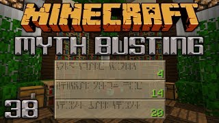 Does The Text Affect The Enchantment Minecraft Myth Busting 38 [upl. by Gabler]