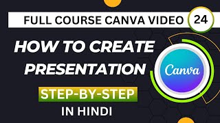 How to make a Presentation in Canva  Canva Presentation Tutorial for Beginners  canvatutorial [upl. by Palocz]