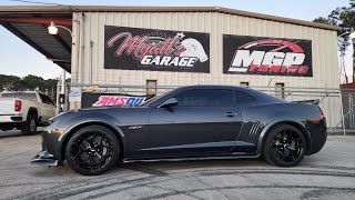 2015 Camaro Z28 Myatt Package 427 build with BTR Stage 4 cam MGP Dyno tune [upl. by Albrecht966]