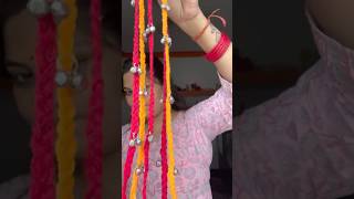 Navratri hairstylenavratri hairstyle day1hairstyle youtubeshorts shorts [upl. by Aytac]