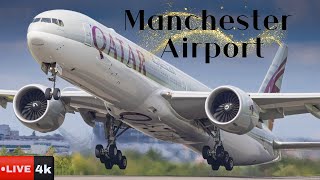 LIVE Manchester Airport Plane Spotting [upl. by Anilac986]