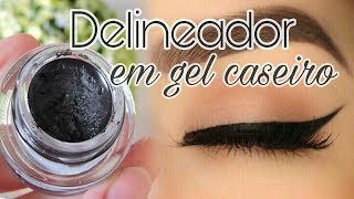 2 formas COMO FAZER DELINEADOR CASEIRO por Cybele Silver [upl. by Brinson242]