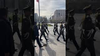 Desfile dos Carabineiros de Chile em Santiago Polícia Militar do Chile desfilando [upl. by Eimrots834]