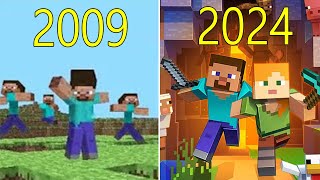 Evolution of Minecraft 20092024 [upl. by Ginevra164]