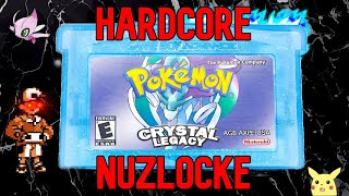 Pokémon Crystal Legacy HARDCORE NUZLOCKE Pt 1 [upl. by Enrika]