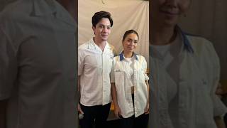 Alden Richards Kathryn Bernardo Wear Matching Outfits in Trailer Launch [upl. by Cruz427]