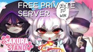 FREE PRIVATE SERVER SAKURA STAND IN DESCRIPTION [upl. by Muriel]