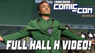 Robert Downey Jr DOCTOR DOOM Reveal Full Video From Marvel Hall H [upl. by Jules]