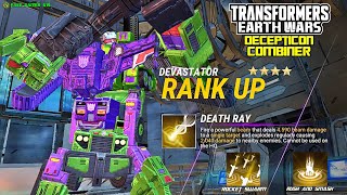 Transformers Combiner RANK UP  DEVASTATOR [upl. by Hoo321]