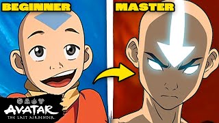 Avatar Aang’s Evolution Mastering All 4 Elements  Avatar State 🌊⛰🔥🌪  Avatar The Last Airbender [upl. by Briscoe300]