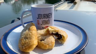 69 Oxford Canal to Banbury  Cakes Coffee and Lady on a Horse [upl. by Ellita]