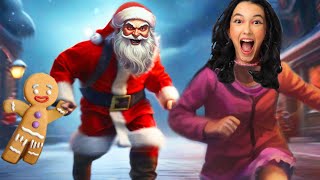 Roblox  O PAPAI NOEL FICOU LOUCO Escape Santas Workshop Obby  Luluca Games [upl. by Edrahs]