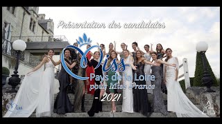 Miss Pays de la Loire 2021 pour miss France Château Le Prieuré [upl. by Keligot]