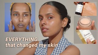 My Skincare Journey Everything I did for even skin tone✨ [upl. by Chilt]