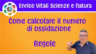 Regole per la determinazione dei numeri di ossidazione Tabella nel video [upl. by Celinka172]