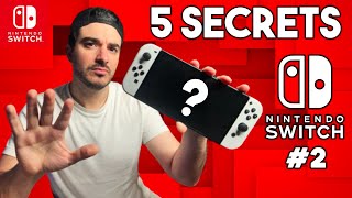 5 nouveaux SECRETS CACHÉS sur la NINTENDO SWITCH [upl. by Fregger]