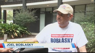 Newcomer Joel Boblasky makes bid for Chatham County chair [upl. by Josey]