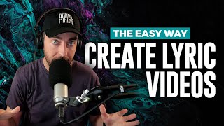 How To Create a Lyric Video Like A Pro The Easiest Way [upl. by Avruch]