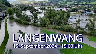 Langenwang  Hochwasser am 15 September 2024 [upl. by Ailatan]