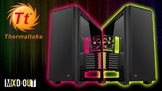 Thermaltake Versa C23 RGB Tempered Glass Gaming Case Review [upl. by Nedap]