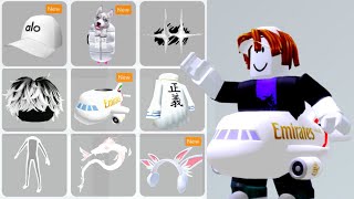 16 FREE WHITE ITEMS ROBLOX 😱😳 2024 [upl. by Georas691]