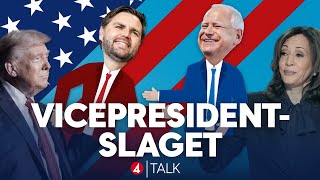 TV4 Talk  USAvalet – 5 Vicepresidentslaget TV4 20241002 [upl. by Gillie189]