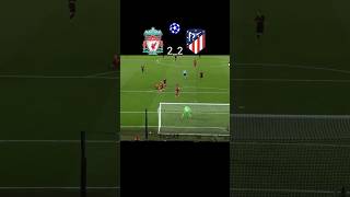 Atletico madrid VS Liverpool in champions League football edit atleticomadrid liverpool [upl. by Lindi]