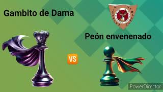 Gambito de Dama 🆚 Peón ♟️ envenenado 😱 [upl. by Mortie247]