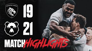 21 POINTS IN FINAL NINE MINUTES SEALS THRILLER  Highlights Leicester Tigers vs Bristol Bears [upl. by Lapotin]