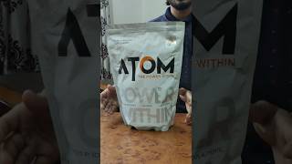 Asitis Atom Whey Protein Mango Flavor Review  Taste amp Mixability Test [upl. by Nivrac917]