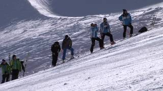 US Ski Team Interviews am Rettenbach Gletscher in Sölden [upl. by Picardi729]